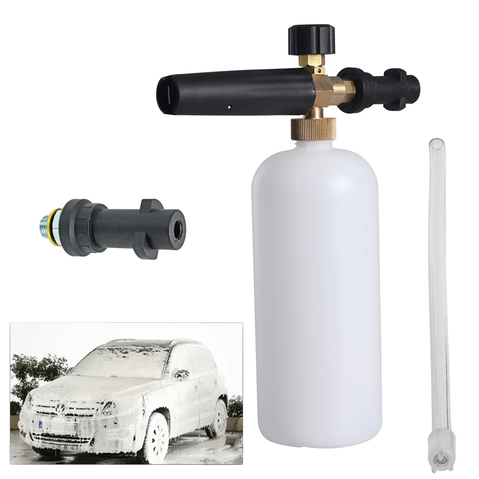 1 шт. 2L 1/4 &quotпена высокого давления автомойка пистолет мойка Автоаксессуары