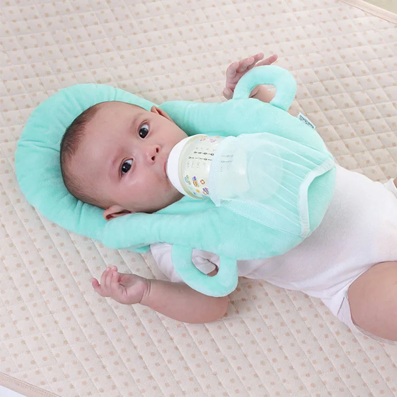 

Multifunctional Baby Pillows Concave Model Cushion Infant Feeding Pillow Nursing Breastfeeding Layered Washable Cover