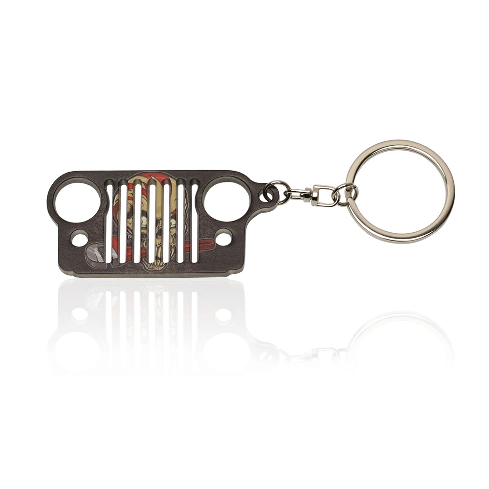 2 шт. брелок для автомобильных ключей из нержавеющей стали|key ring|keychain carkey rings for car |