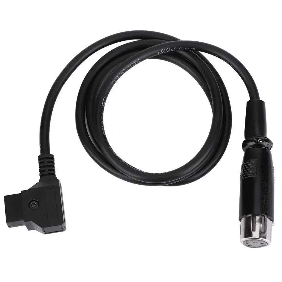 D Tap папа к XLR 4 контактный адаптер питания кабель 100 см для V mount батареи|Кабели