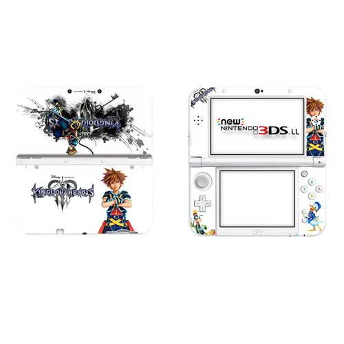DSLL0131 Игры Kingdom Hearts виниловая наклейка кожи Стикеры для нового 3DS XL LL шкуры Стикеры s для нового 3dsll Винил Защитная Наклейка - Цвет: DSLL0131