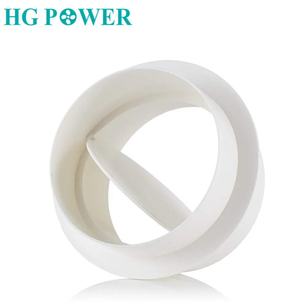 

4-6'' Round Plastic Draft Blocker Backdraft Damper for Inline Ducted Fan Kitchen Smoke Outlet One Way Back Shutter Air Vent