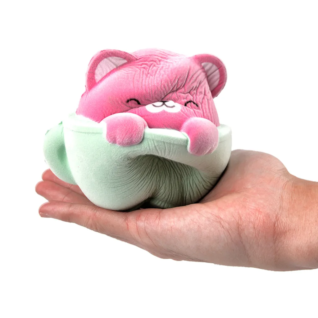 1coloue Squeeze мягкая пушистая кошка Ароматизированная медленно поднимающаяся