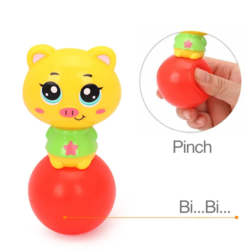 Горячая Распродажа детские игрушки EQ хлопки желтая утка младенец Brinquedos Bebe электрические универсальные игрушки для детей от 1 до 3 лет