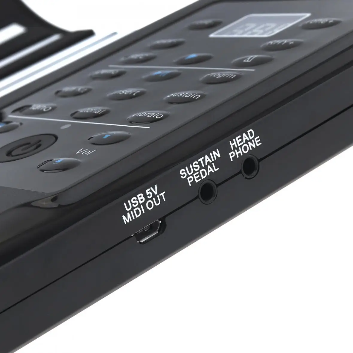 61 Ключ MIDI выход складной рулонный пианино перезаряжаемый электронный портативный силиконовый гибкий клавиатура орган встроенный динамик