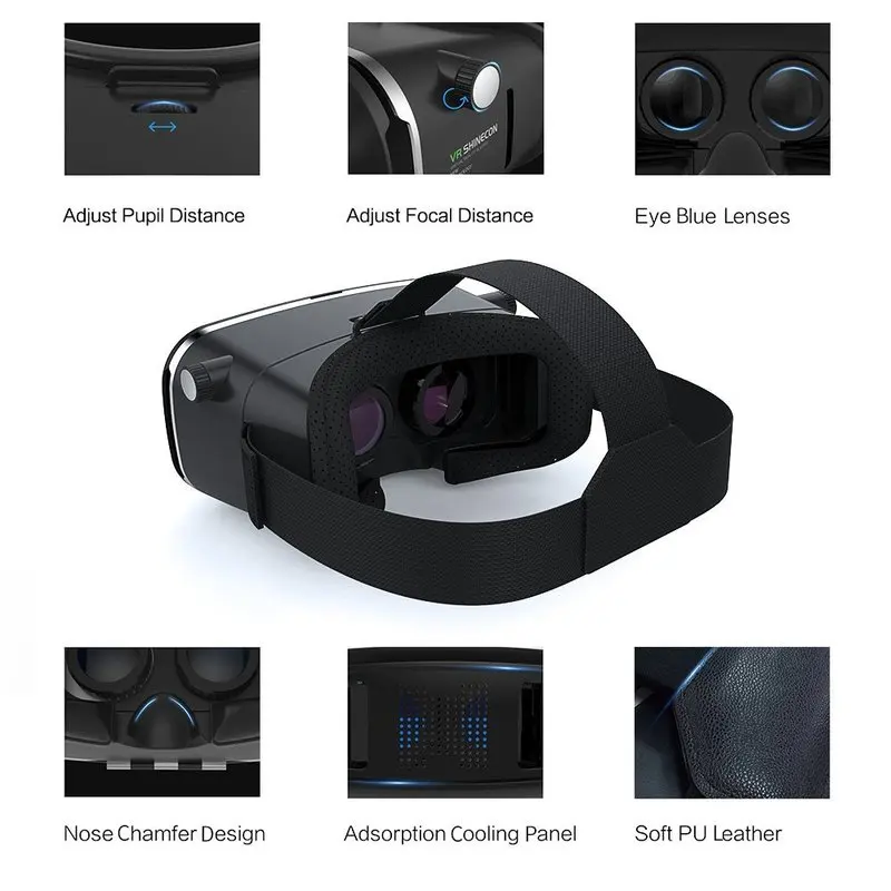 Sovawin VR очки 3D виртуальной реальности картонная Виртуальная реальность гарнитура