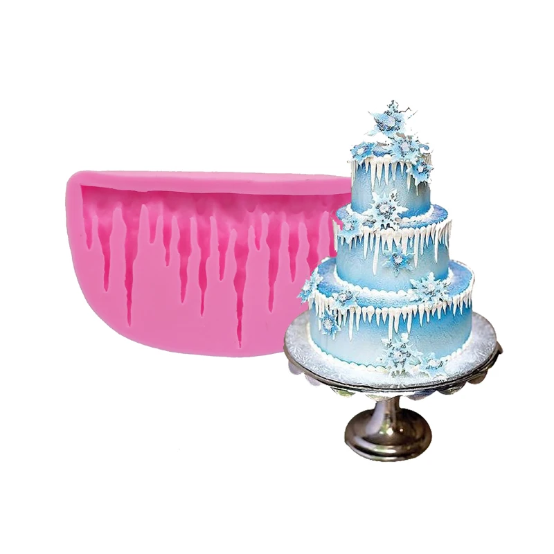 

Free shipping Ice round cooking tools decoration Silicone Mould Fondant Sugar Bow Craft Molds DIY Cake Decorating