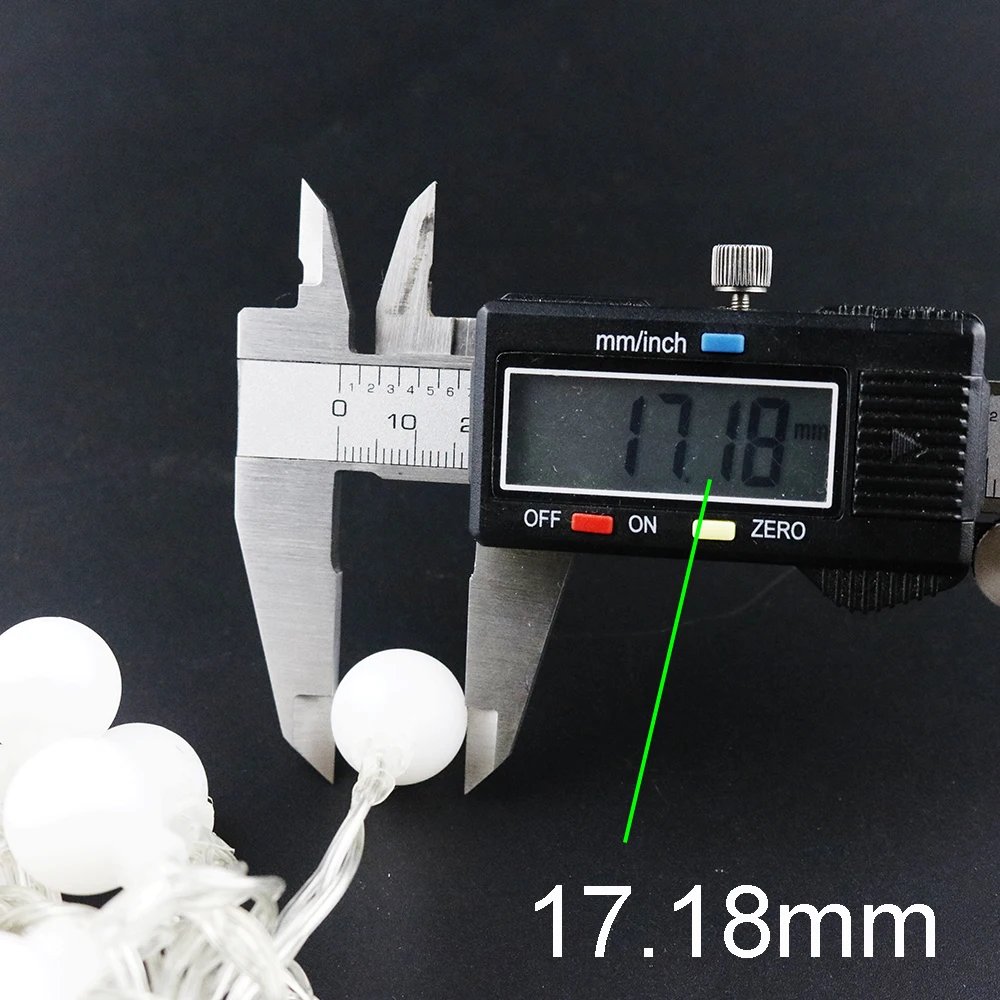 Гирлянда светодиодная 20 50 мини шаров 9 цветов|holiday christmas|string lightsled string lights |