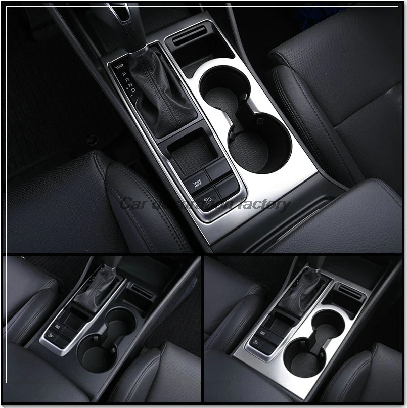 Автомобильный Стайлинг перед сидением ABS держатель для стакана воды отделка