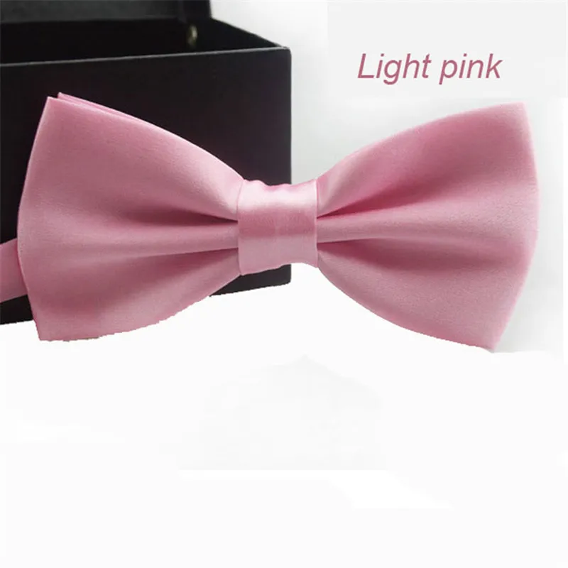 Trustworth 16Color Bow Tie For Men Classic Gravata Solid Novelty Mens Adjustable Tuxedo Brand Wedding Necktie Ties #LSW | Аксессуары для