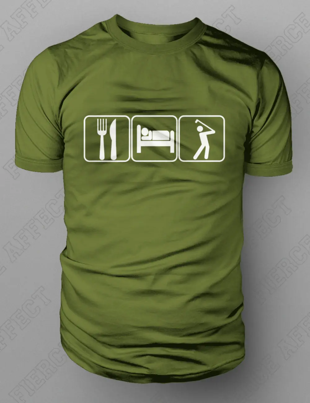 Новая брендовая одежда футболки футболка Eat Sleep забавная Клубная Putter Driver с