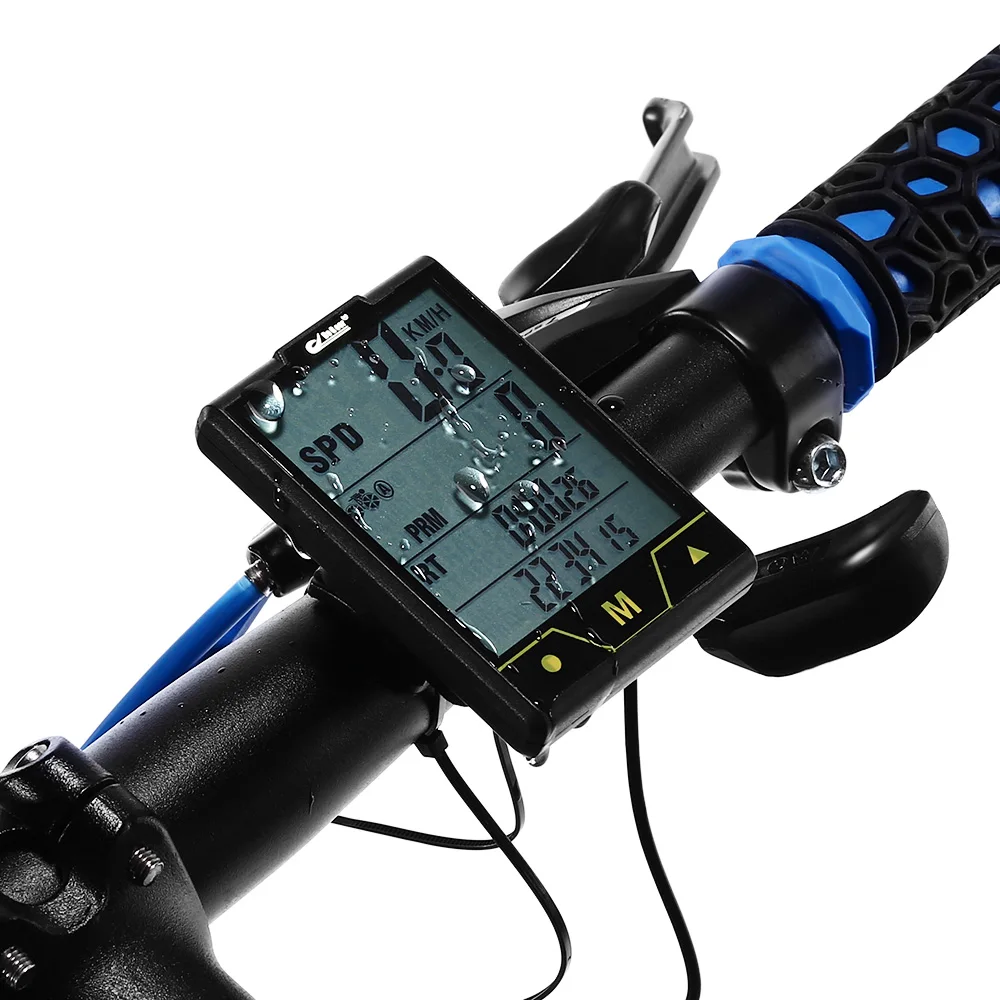 BOGEERBike компьютер беспроводной/проводной многофункциональный датчик велосипедный спидометр, одометр с подсветкой водонепроницаемый ciclismo