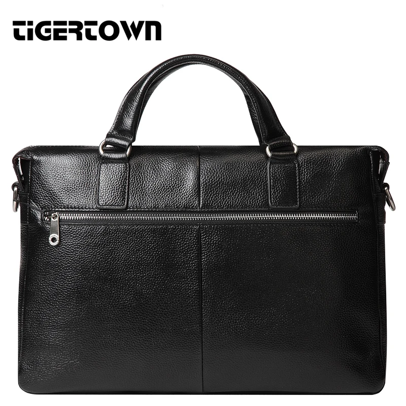 Бесплатная доставка TIGERTOWN Мужская сумка из 100% натуральной воловьей кожи