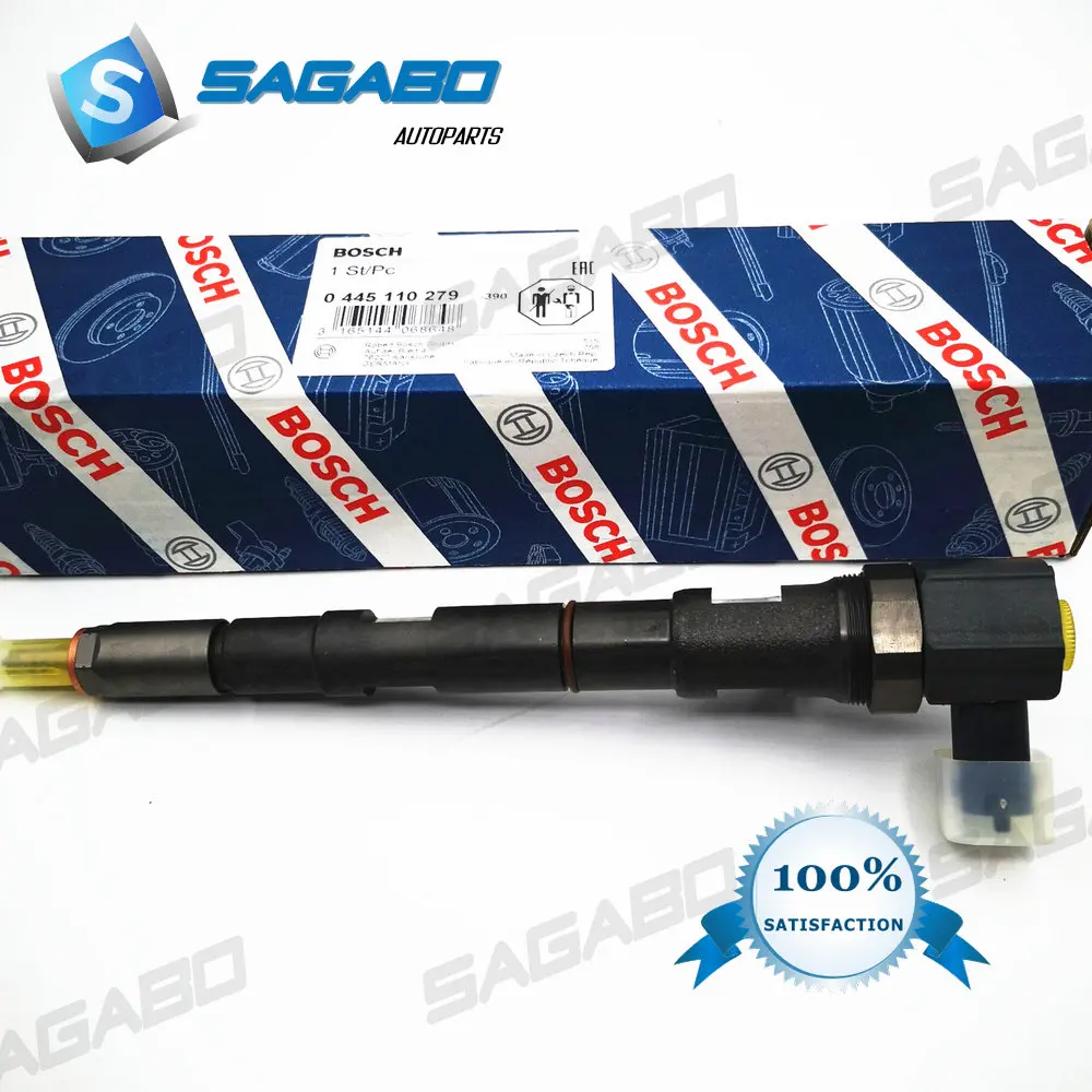 4 шт. абсолютно дизельный COMMON RAIL топливный инжектор 0445110186, 0445110279, 0445110730, 0445110763, 33800-4A100, 33800-4A150