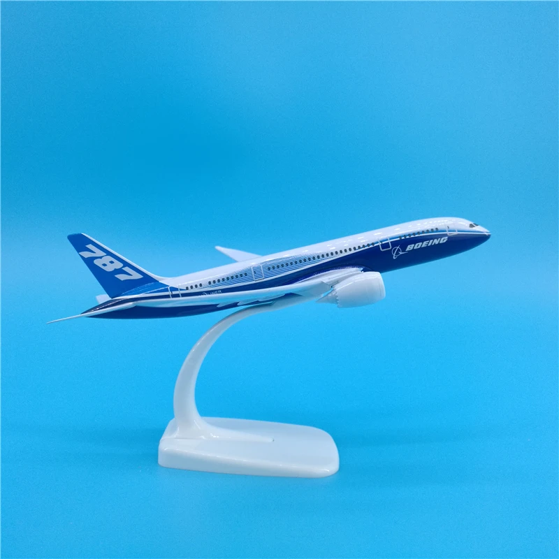 20 см Прототип авиалиний Boeing 787-800 модель самолета из сплава прототип B787 самолет