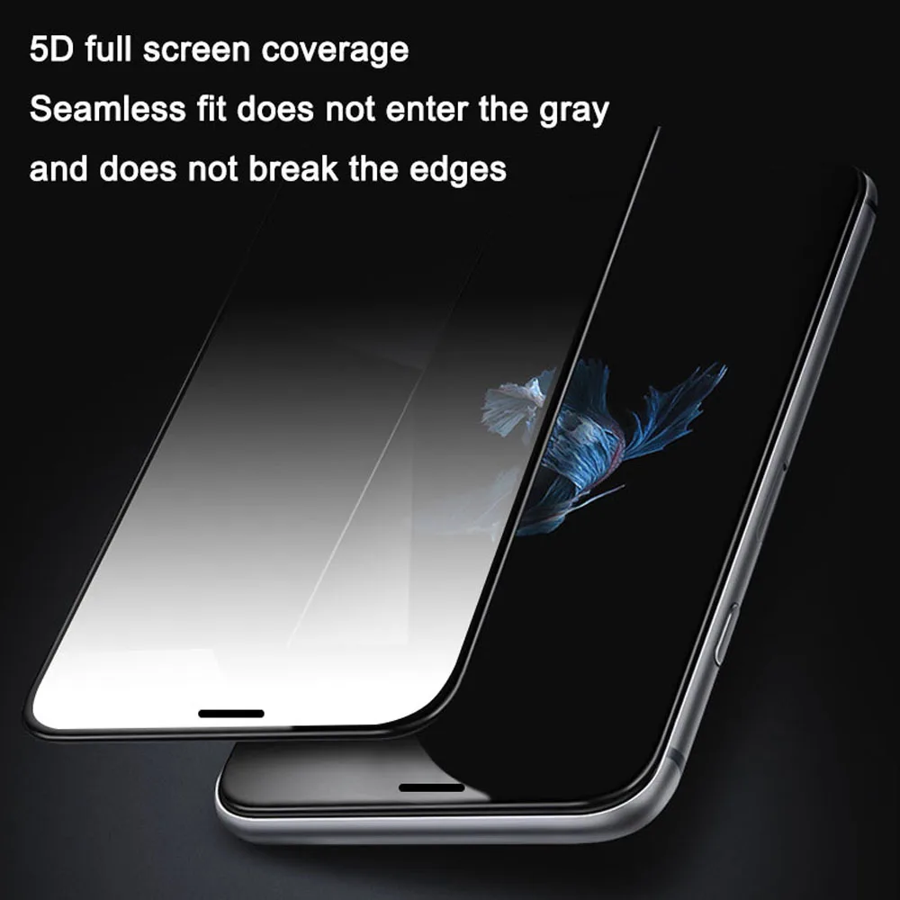 Защитная пленка для экрана из закаленного стекла Apple iPhone 11 12 Pro Xs Max X Xr 10 6 6S 7 8 Plus SE 2