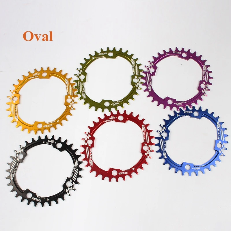 Горный велосипед SNAIL Road Chaniwheel Tooth 104BCD 30 32 34 36T|oval chainring|narrow widechainring narrow |