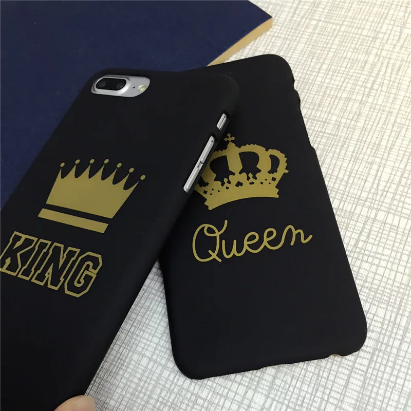 Новая Мода Любители Черный Письмо Чехол Матовая Жесткий Пластиковый Carcasas Капа