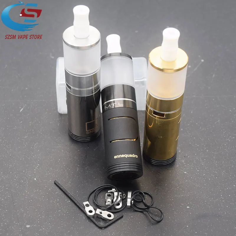 Электронная сигарета ennequadro mods с аккумулятором 18350 Dvarw MTL RTA 22 мм вейп vs Hellfire V6 мод