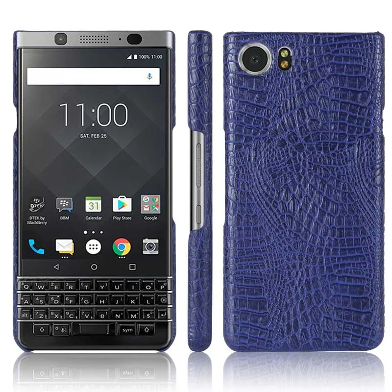 Coque для BlackBerry KEYone Key2 чехол роскошный под кожу крокодила кожа задняя крышка
