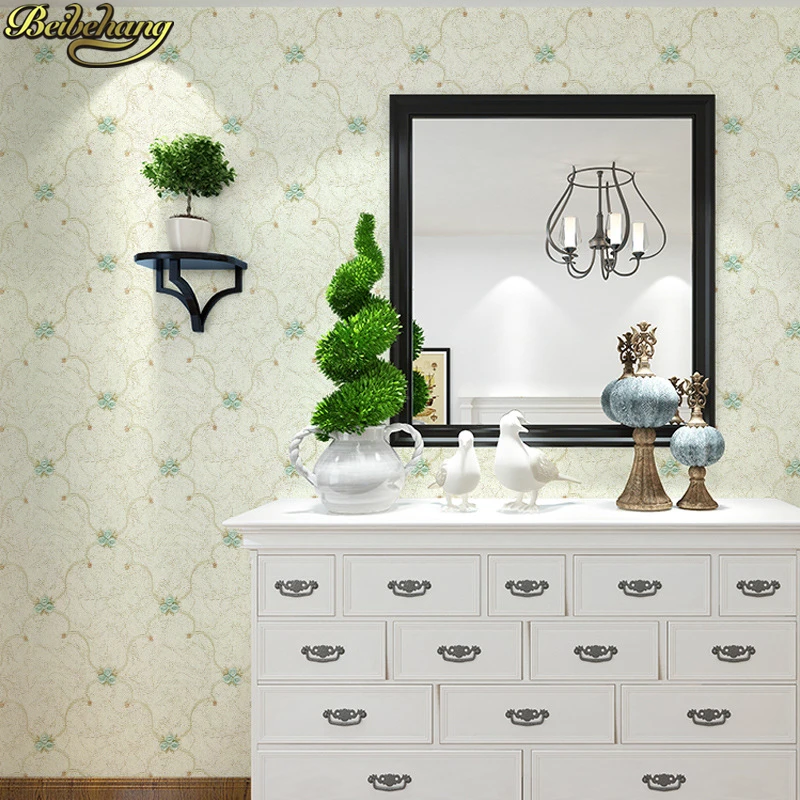 

Beibehang 2,8 м высота простые цветы вышивка Настенная ткань европейские обои для стен настенная бумага рулон домашний Декор Гостиная