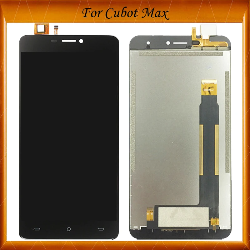 100% хорошо работает для Cubot Max LCD дисплей + кодирующий преобразователь сенсорного