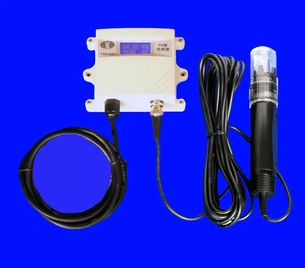 Датчик PH раствор или значение pH воды (PH) датчик MODBUS RS485 протокол с дисплеем 10 м|modbus