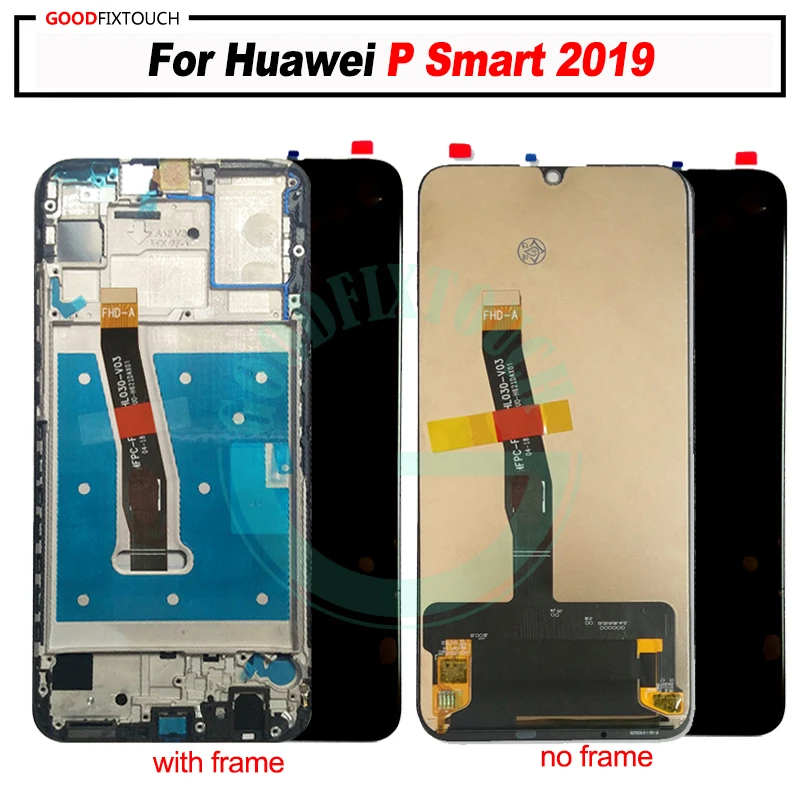 6.2&quot Original LCD For Huawei P Smart 2019 version Display Touch Screen Digitizer Assembly with back cover for Psmart | Мобильные