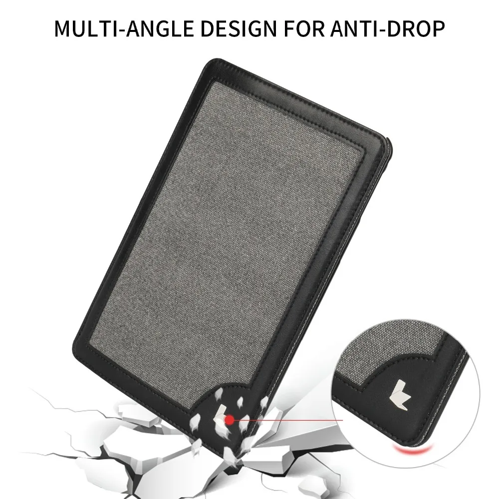 Jisoncase, чехол из микрофибры для iPad Mini 5, ультра тонкая подставка, дизайн, складной чехол-книжка, роскошный бренд, умный чехол для iPad mini 5, чехол
