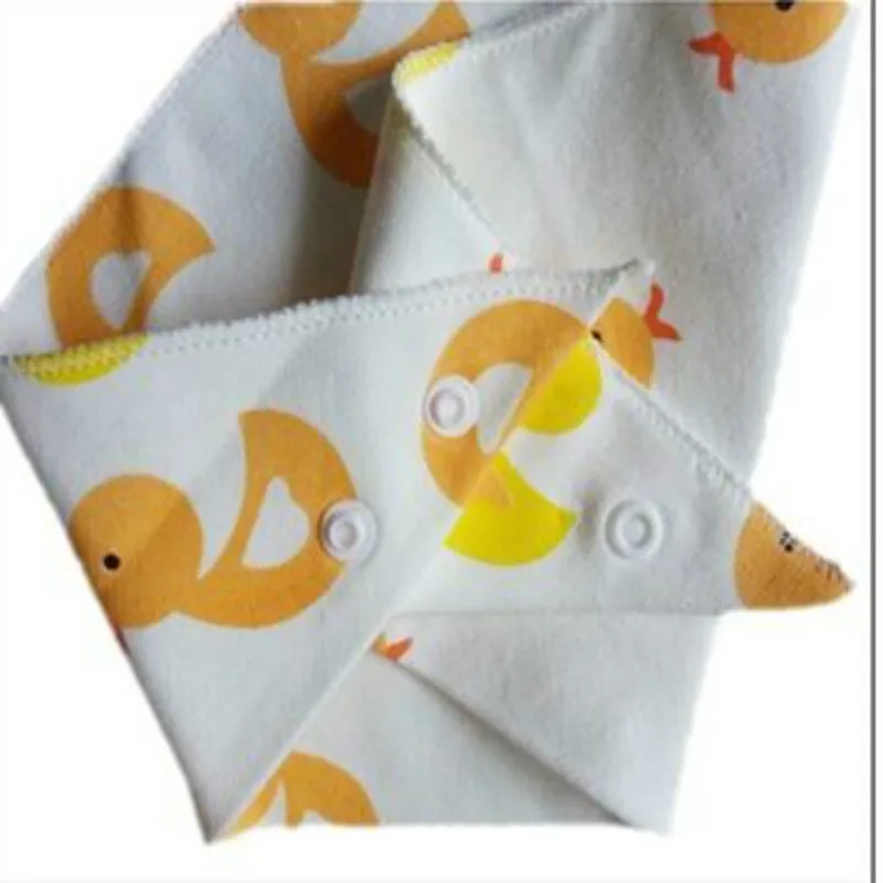 3pcs/lot Organic Cotton Double Layers Kids Baby Bibs Towel Bandanas Triangle Burp Saliva Infant Toddler Bandana Scarf TRK0003 | Детская