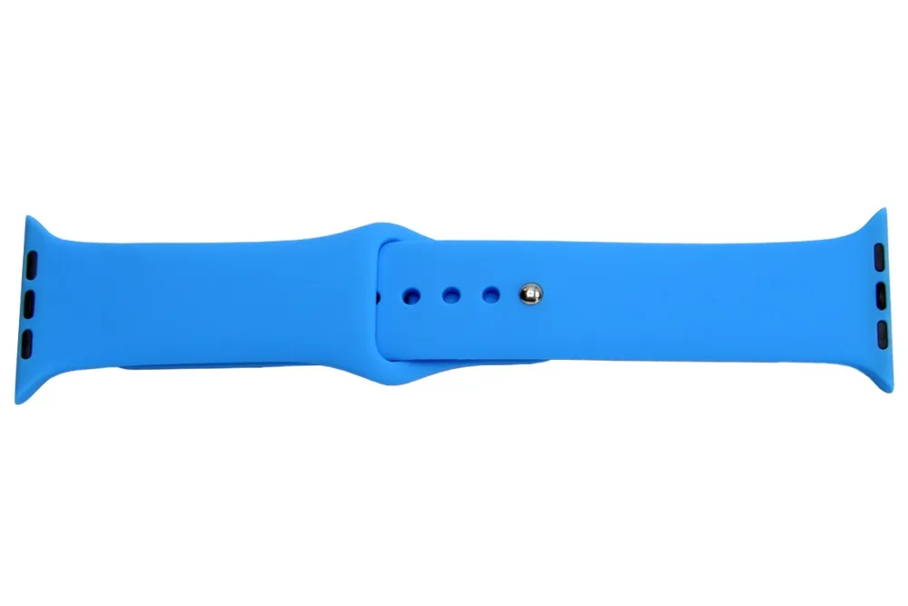 Мягкий силиконовый браслет спортивный ремешок для Apple Watch группа 44 мм 40 мм серия 5 4 3 2 1 браслет для iwatch 42 мм 38 мм аксессуары