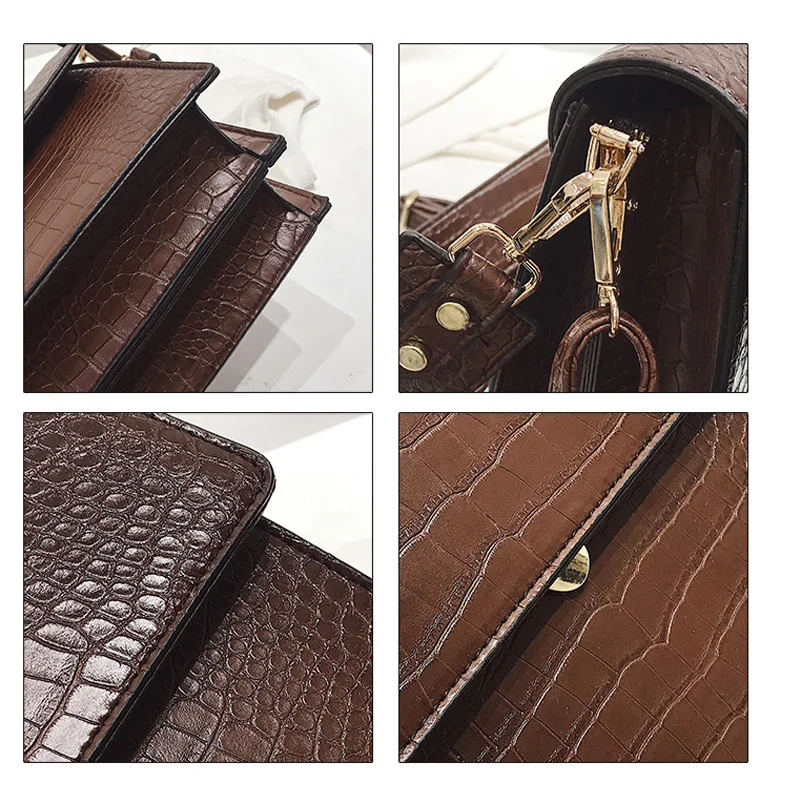 Женские сумки через плечо 2019 винтажная Европейская мода простая Роскошная