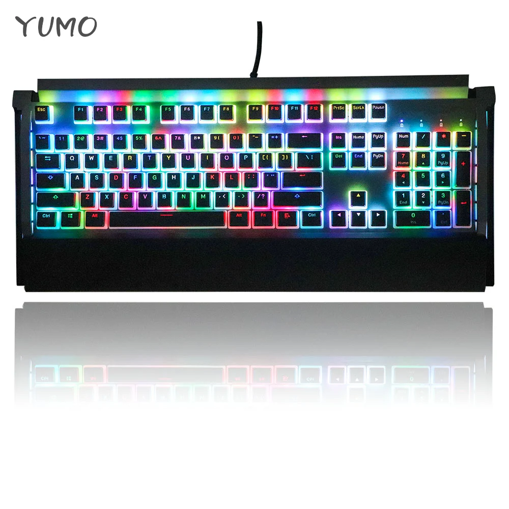 Механическая клавиатура с подсветкой полупрозрачная толстая PBT OEM Profile 108Key