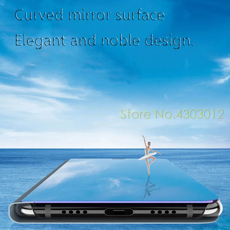 Зеркало заднего вида Смарт флип чехол для Xiaomi Redmi Примечание 7 5 6 K20 Pro 4X 5A 6A 5 Plus кожаный чехол для Xiaomi 9 9T SE 5X A2 макс 3 Чехол