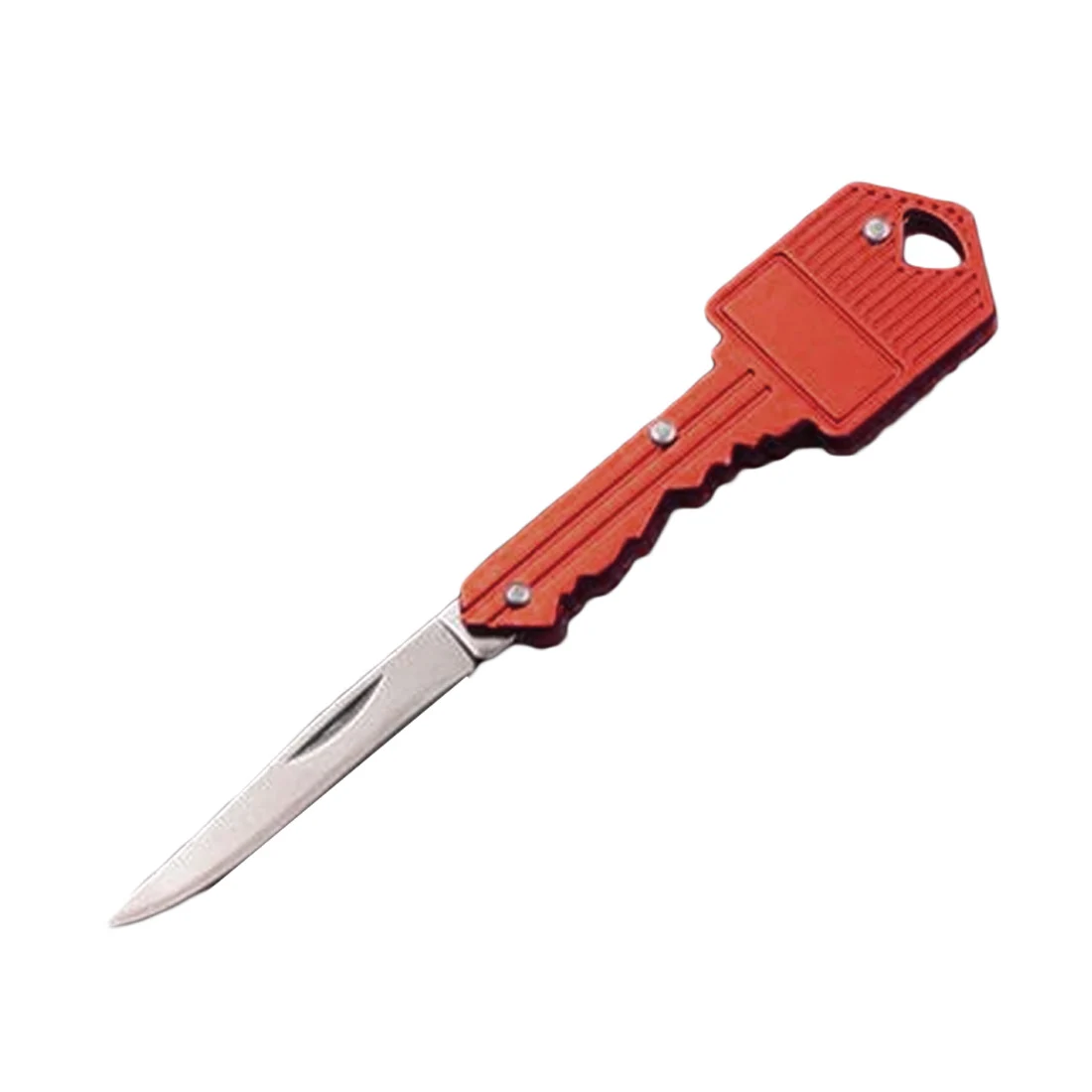 Orange Red Портативный Кемпинг Открытый выживания карманный складной ключ Форма кольцо нож инструмент Овощечистка мини брелок для кемпинга нож инструмент - Цвет: Orange Red