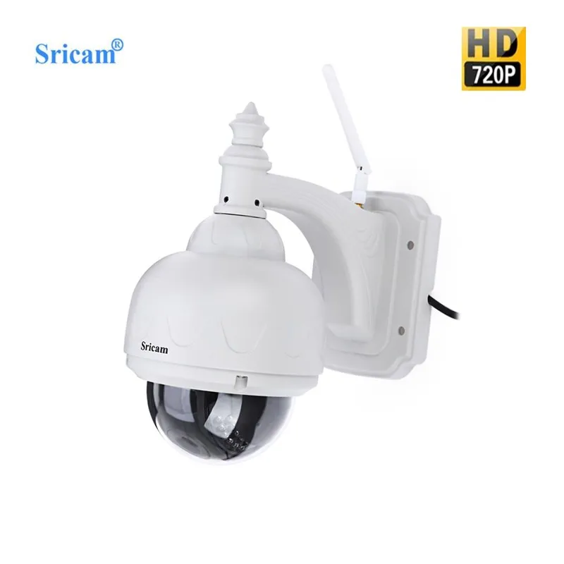 Sricam SP015 открытый Водонепроницаемый 720P HD IP Беспроводной Wi Fi видеонаблюдения
