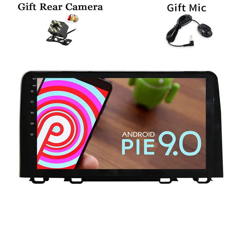 9 дюймов 4 Гб ОЗУ 64 ПЗУ Восьмиядерный Android 0 автомобильный DVD GPS навигатор для Honda CRV