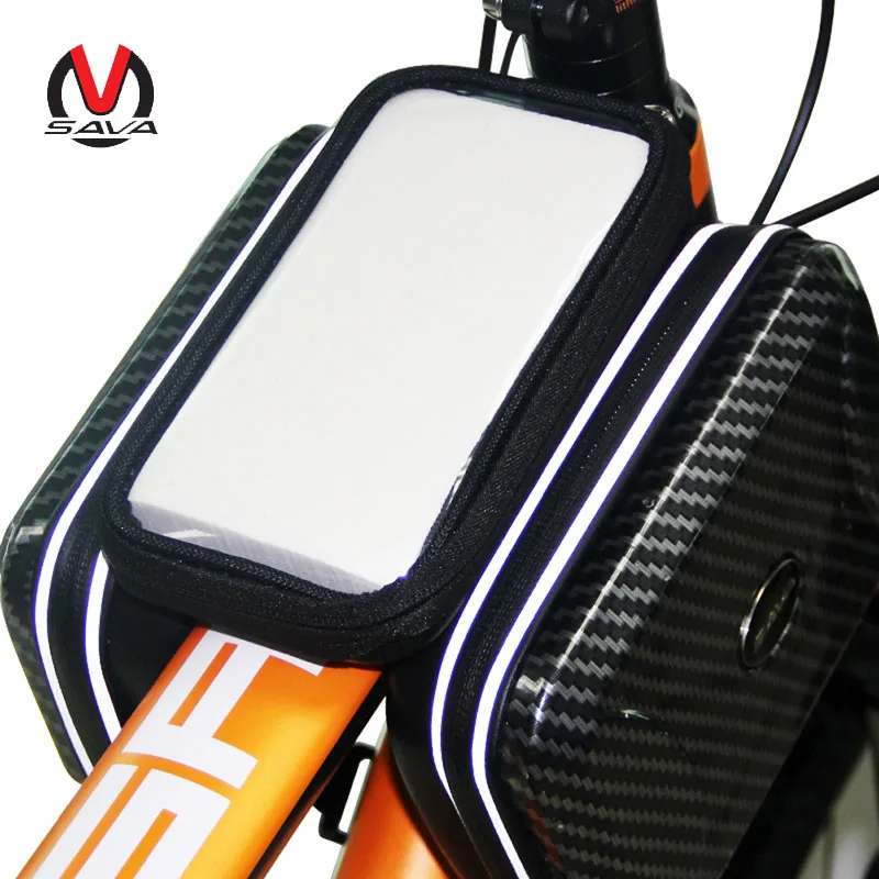 SAVA велосипедная сумка для телефона велосипедной рамы жесткая оболочка