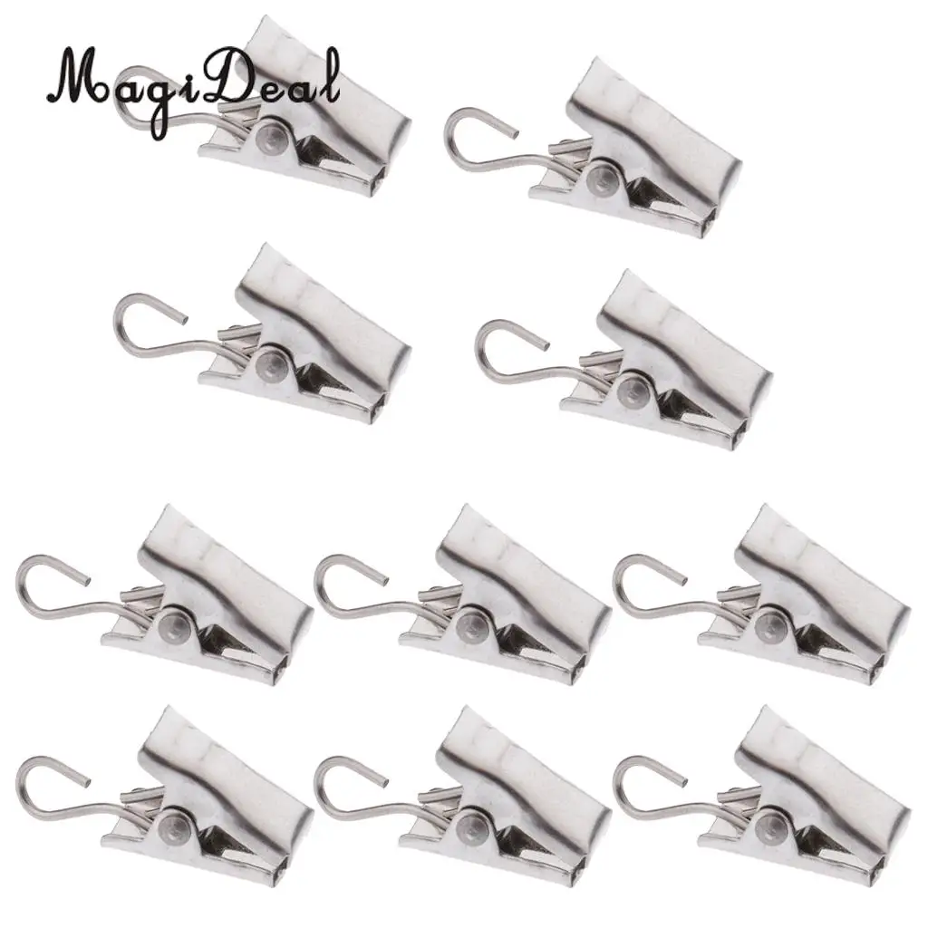 10 шт. зажимы для штор с крючком|curtain clip|curtain hangerscurtain hooks clips |