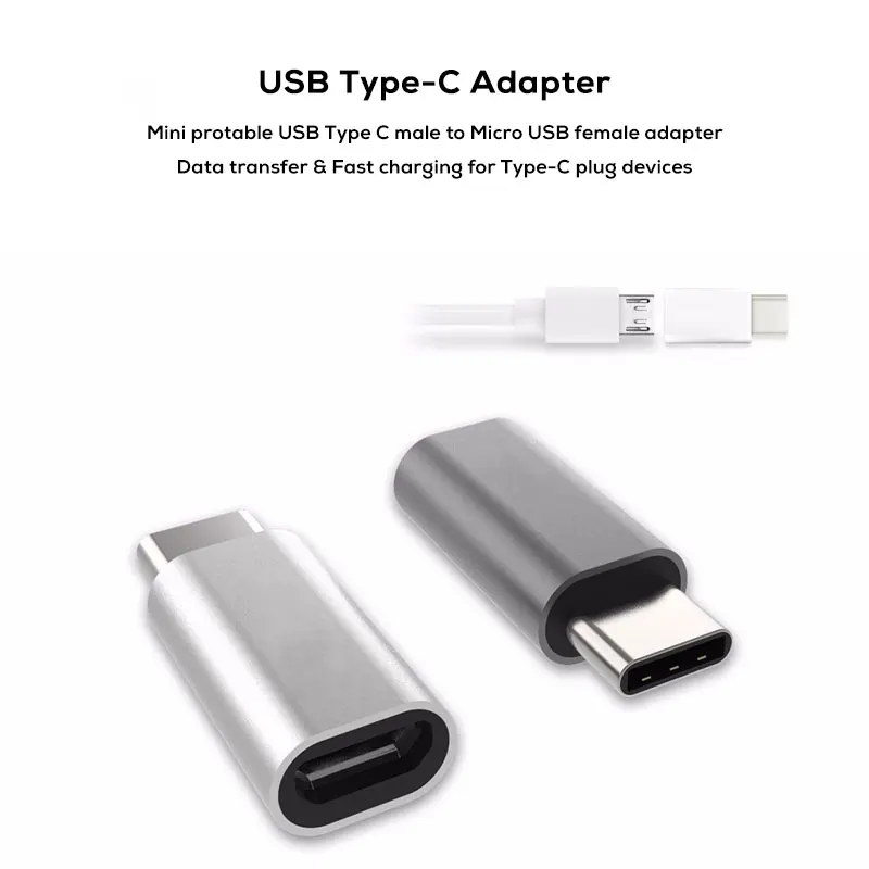 10 шт./упаковка адаптер USB Type C (папа) Micro (мама)|Переходники и адаптеры| |