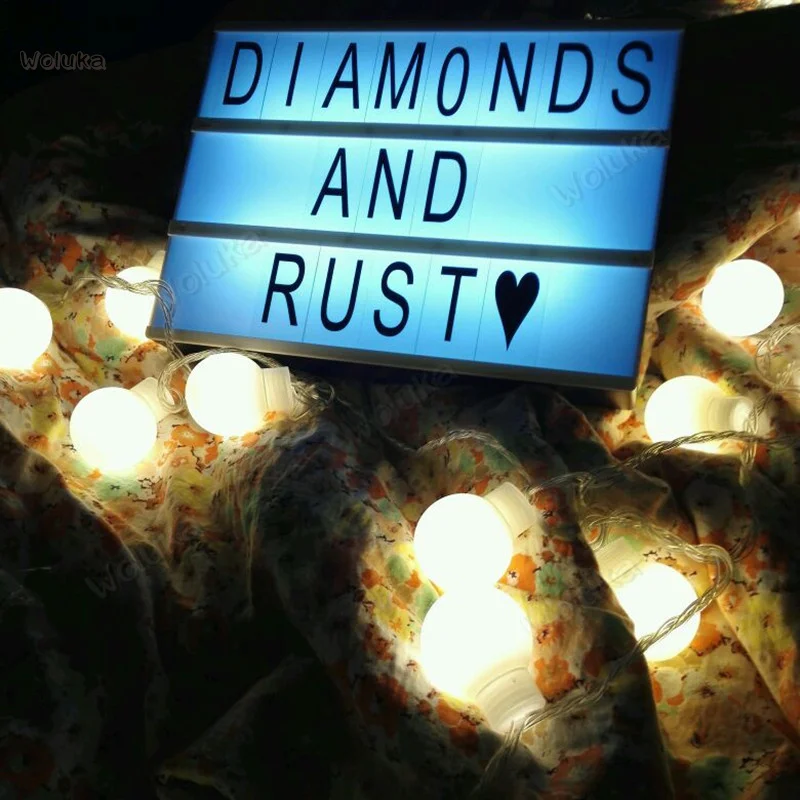 Светодиодный фонарь для общежития большая шаровая лампа-гирлянда мигающая лампа