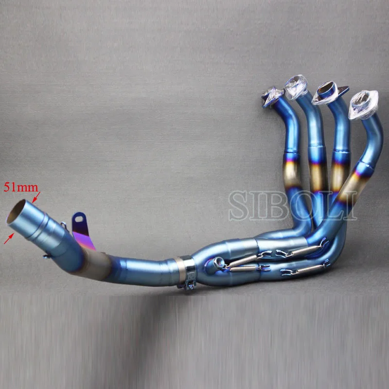 Z900 Motorcycle Exhaust Muffler Modified 51mm Inlet Front Pipe Slip-On For KAWASAKI | Автомобили и мотоциклы