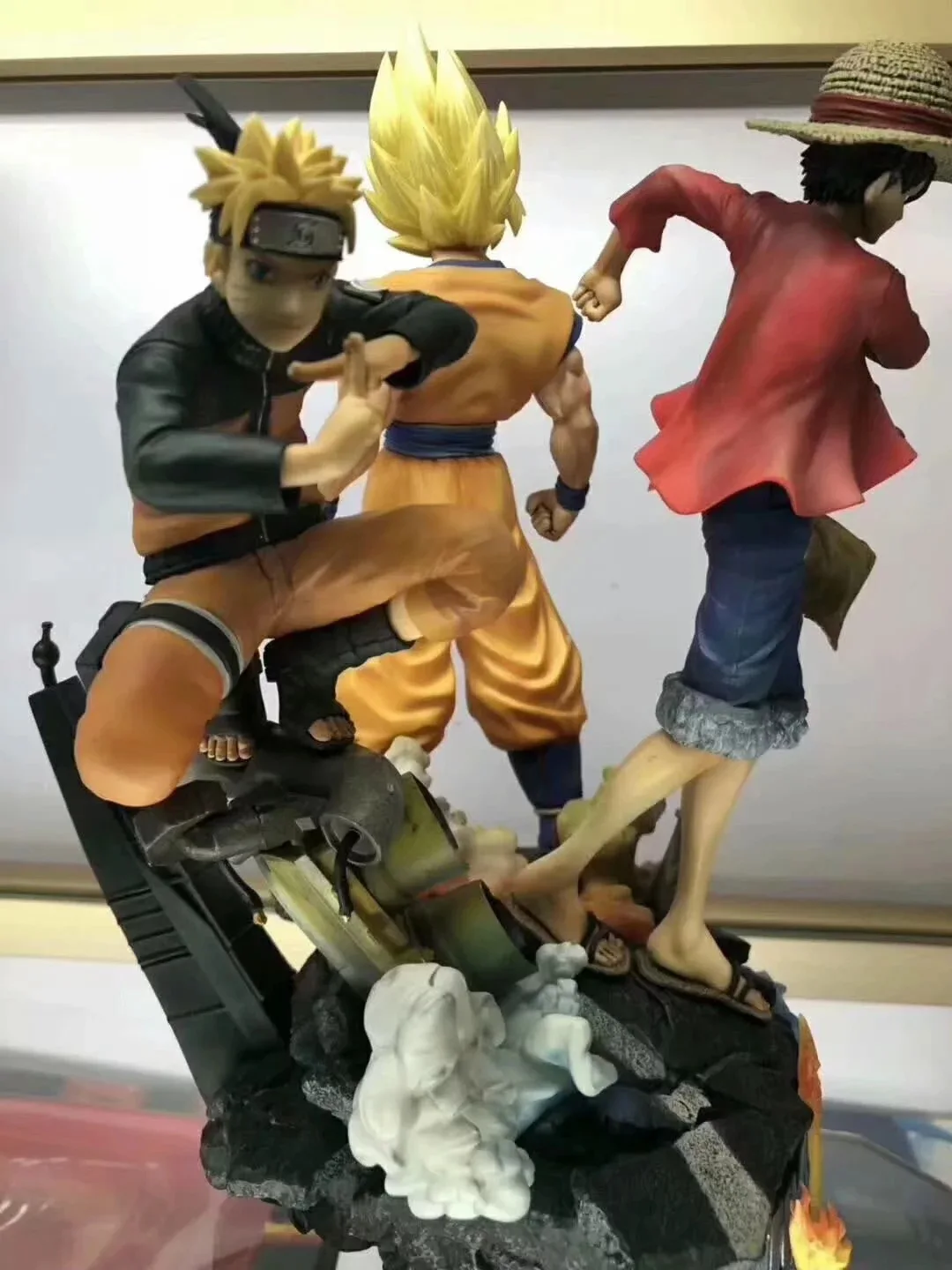 JUMP Force Аниме Наруто One Piece Луффи Жемчуг дракона гуку ПВХ фигурка модель