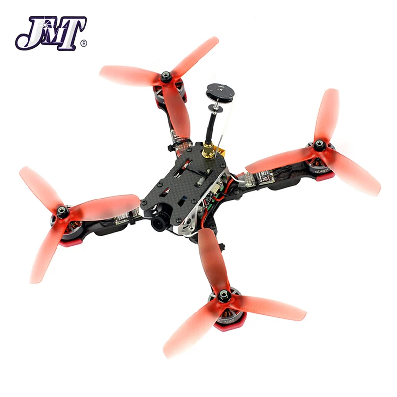 Квадрокоптер JMT Frog 218 мм гоночный Дрон RTF Betaflight F4 Pro V2 BLHeli-s 30A 5 8G 25/200/400 МВт VTX Mini 700TVL
