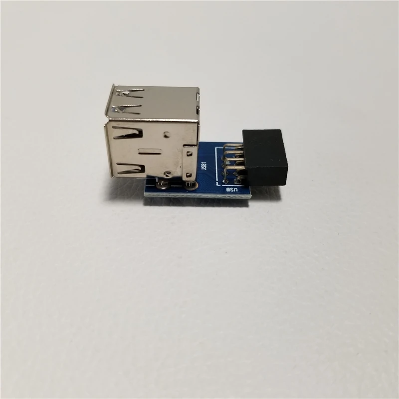 9Pin to 2 Port USB A Female Converter PCB Board Card PC Case Internal Motherboard 2.0 Hub | Компьютеры и офис