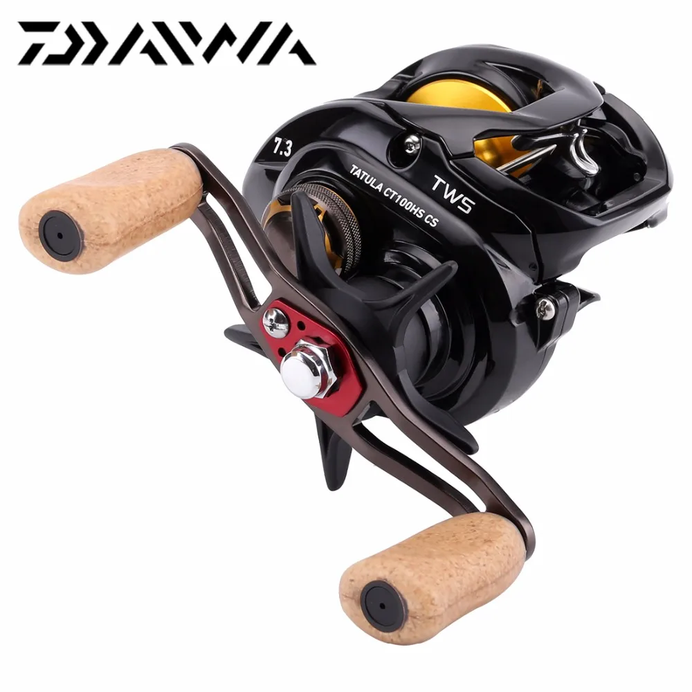 Daiwa TATULA CT CS 100H 100HL 100HS 100HSL для Пресноводной рыбной ловли катушка 205g 7 + 1BB 6 кг