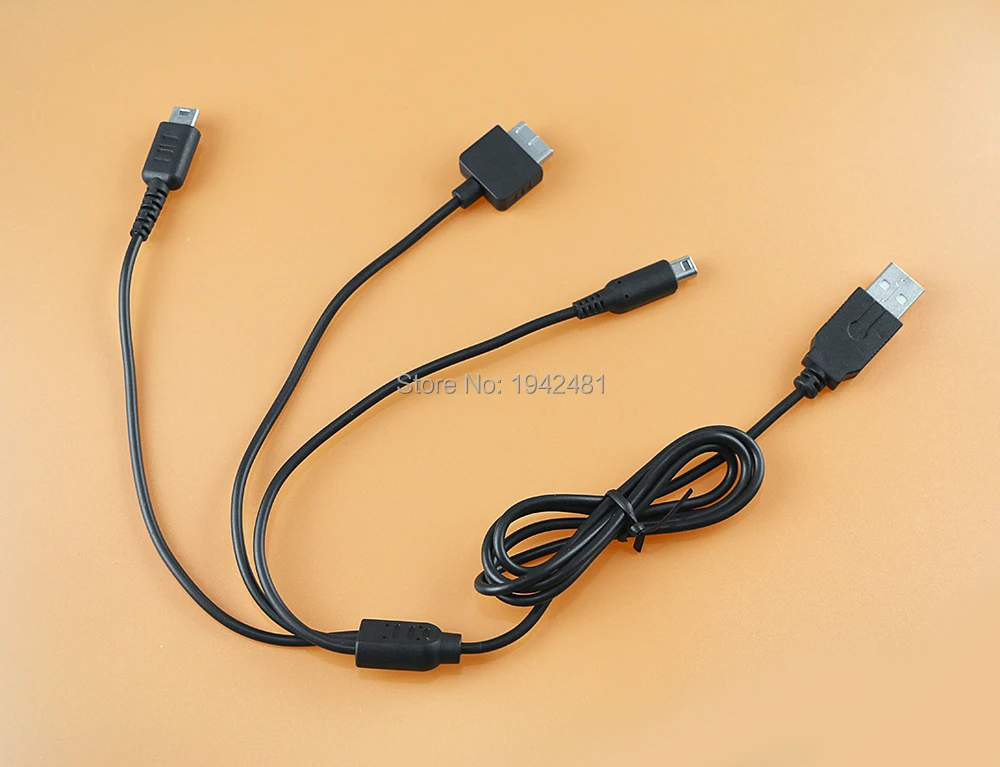 1 шт. 3 в USB-кабель для зарядки устройства шнуры Nintendo NDSL/NDS NDSI XL 3DS/PSv1000