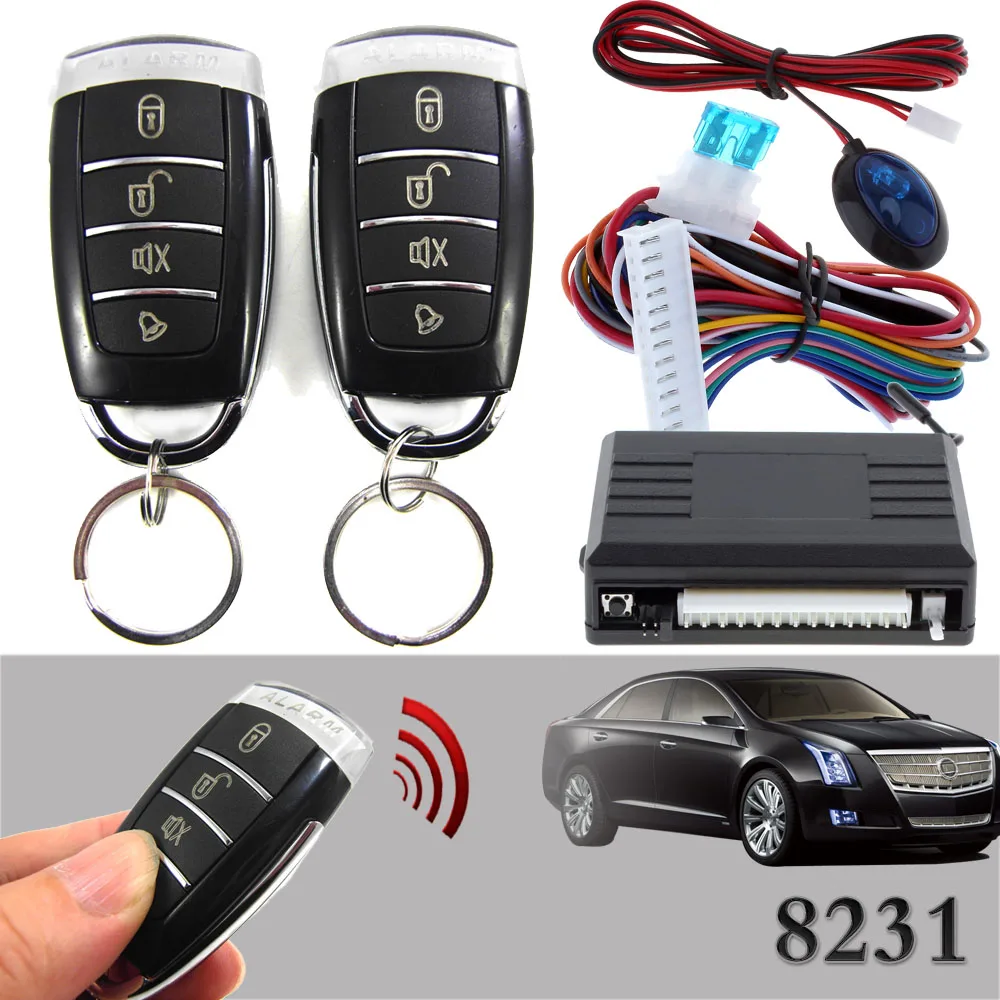 M604 8231 один способ Авто сигнализация автомобиля Блокировка центральной двери