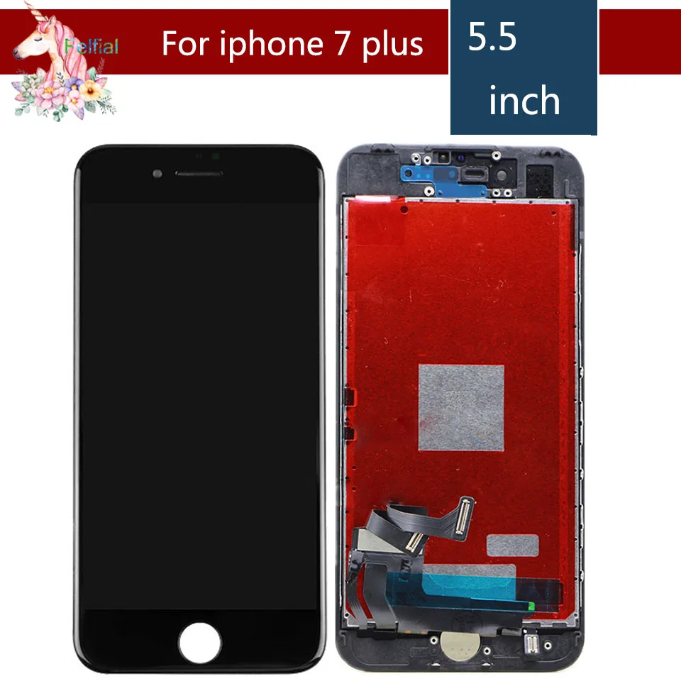 10 шт./лот сенсорный дисплей для iPhone 7 7G plus ЖК экран p дигитайзер Замена|Экраны
