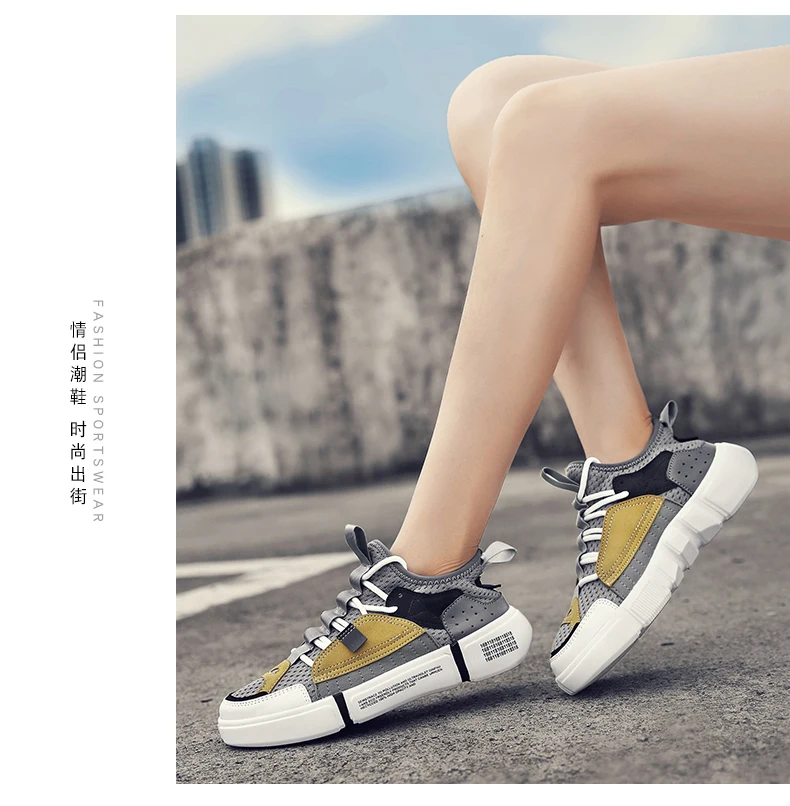 BIGFIRSE/Мужская модная обувь; уличные дышащие кроссовки унисекс; zapatos mujer; Лидер продаж; брендовая мужская повседневная обувь; мужская обувь на шнуровке
